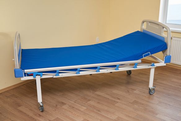 Ліжко з електроприводом двохсекційне медичне функціональне АТОН КФ-2-ЕП-БП-ОП-К125