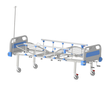 Ліжко медичне функціональне АТОН КФ-4-МП-БП-ОП-Ш-К125 з пластиковими бильцями, огорожами, штативом та колесами 125 мм