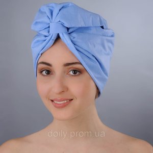 Тюрбан для волос женский в пластиковом тубусе Doily, размер универсальный, 1 шт.